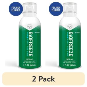 Biofreeze Pain Relief Spray, Back Knee Muscle Joint and Arthritis Pain Relievers, Menthol, 3 oz - Image 9