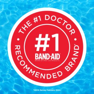 BAND-AID Brand Clear Waterproof Adhesive Bandages, Jumbo, 6 Count - Image 9
