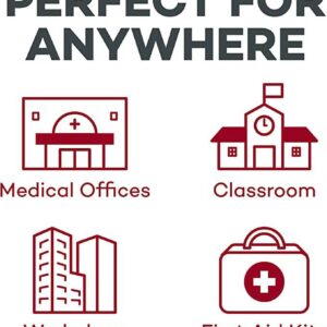 Dealmed 3" x 4" Non-Adherent Gauze Pads, Sterile Individually Wrapped, 100/Box (Pack of 1) - Image 9