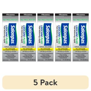Salonpas Maximum Strength Lidocaine 4% Pain Relief Roll-on, 3oz - Image 6