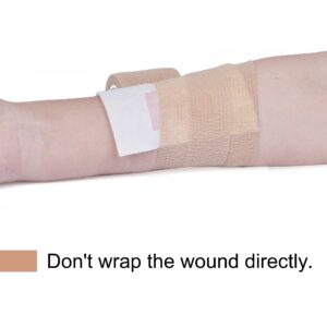 LotFancy 6 Pack Self Adhesive Bandage Wraps, 4 in x 5 Yards Medical Tape - Image 7