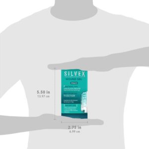 Silvex Wound Gel 0.5oz by Be Smart Get Prepared. Antimicrobial, for Burns, Sunburns, Skin Irritations, and Abrasions - Image 8