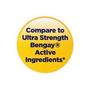 Equate Ultra Strength Pain Relieving Cream, 4 oz, Compare to Ultra Strenght Bengay® Active Ingredients - Image 5