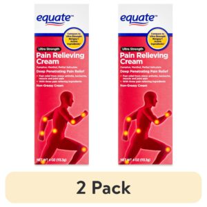 Equate Ultra Strength Pain Relieving Cream, 4 oz, Compare to Ultra Strenght Bengay® Active Ingredients - Image 9