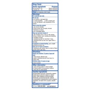 Salonpas Maximum Strength Lidocaine 4% Pain Relief Cream, 3oz - Image 7