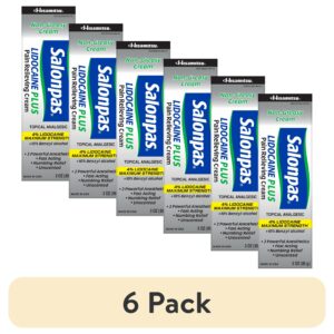 Salonpas Maximum Strength Lidocaine 4% Pain Relief Cream, 3oz - Image 13