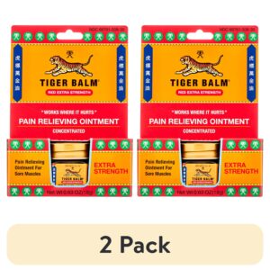 Tiger Balm Extra Strength Pain Relieving Ointment, 0.63 oz Jar, Relief for Arthritis, Joint Pain - Image 3