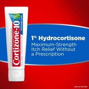Cortizone-10 1% Hydrocortisone Anti Itch Cream for Eczema and Bug Bite Relief, Maximum Strength, 2 oz - Image 13