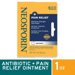 Neosporin + Pain Relief Dual Action Topical Antibiotic Ointment, 1 oz - Image 1