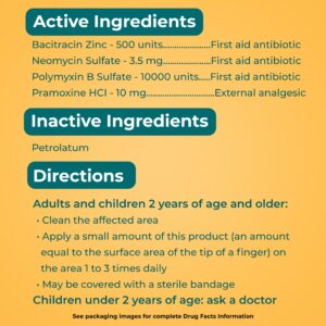 Neosporin + Pain Relief Dual Action Topical Antibiotic Ointment, 1 oz - Image 9