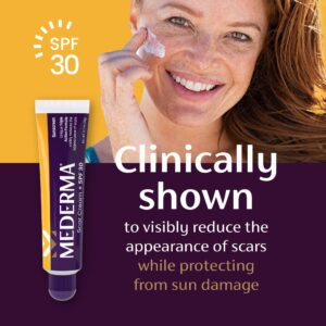 Mederma Scar Cream Plus SPF 30, Sunscreen, Protects Scars from Sun Damage, 0.7 oz (20g) - Image 8