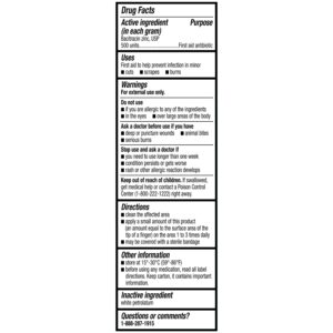 Equate Bacitracin Zinc USP Ointment, First Aid Antibiotic, 1 oz - Image 3