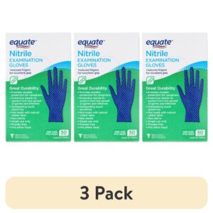 Equate Nitrile Exam Gloves, One Size Fits Most, 50 Count - Image 8