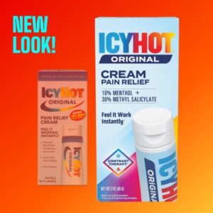 Icy Hot Orignal Pain Relieving Cream 3 oz. Powerful Pain Relief for Muscles & Joints - Image 3