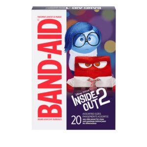 Band-Aid Brand Adhesive Bandages, Pixar's Inside Out, Assorted, 20 Ct - Image 10