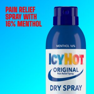 Icy Hot Original Pain Relief Dry Spray 4 oz. With 16% Menthol, Feel It Working Instantly - Image 4