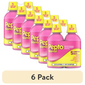 Pepto Bismol Liquid, Indigestion and Anti-Diarrhea Stomach Relief, Original, 2x16 Fl oz - Image 10
