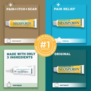 Neosporin Pain, Itch & Scar First Aid Antibiotic Ointment, 1 oz - Image 4