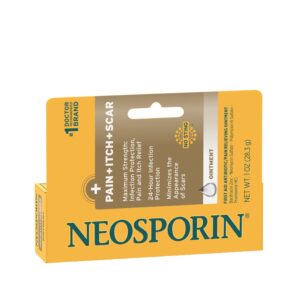 Neosporin Pain, Itch & Scar First Aid Antibiotic Ointment, 1 oz - Image 13