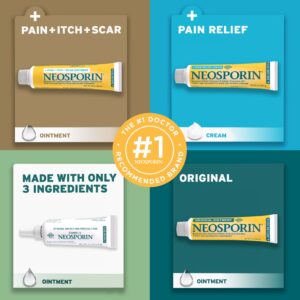 Neosporin Pain, Itch & Scar First Aid Antibiotic Ointment, 1 oz - Image 21