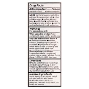 Equate Medicated Body Powder, Unscented, 10 oz, Compare to Gold Bond® Medicated Body Powder Active Ingredient - Image 5