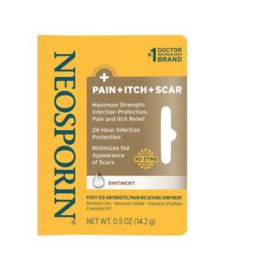 Neosporin Pain, Itch & Scar First Aid Antibiotic Ointment, 1 oz - Image 25