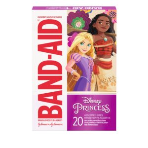 Band-Aid Brand Bandages for Kids, Disney Princesses, Assorted, 20 Ct - Image 7