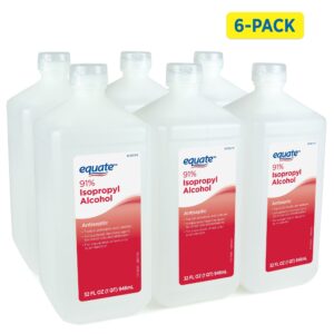 Equate 91% Isopropyl Alcohol Antiseptic Liquid, 32 fl oz - Image 8