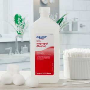 Equate 91% Isopropyl Alcohol Antiseptic Liquid, 32 fl oz - Image 9