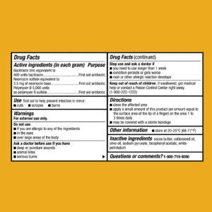 Equate Triple Antibiotic First Aid Ointment, Infection Protection, 1 oz , Compare to Neosporin® Active Ingredients - Image 3