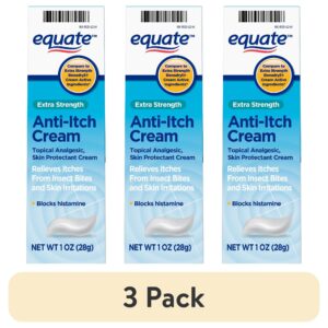 Equate Extra Strength Anti-Itch and Skin Protectant Cream Diphenhydramine HCl 2%, 1 oz, Compare to Extra Strength Benadryl® Cream Active Ingredient - Image 9