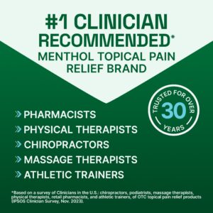 Biofreeze Pain Relief Roll-On, Back Knee Muscle Joint Arthritis Pain Relievers, Menthol, 2.5 oz - Image 2