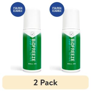 Biofreeze Pain Relief Roll-On, Back Knee Muscle Joint Arthritis Pain Relievers, Menthol, 2.5 oz - Image 9