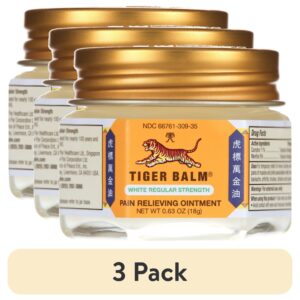 Tiger Balm Pain Relief Ointment, 0.63 oz Jar, Relief for Backaches, Strains, Sore Muscles - Image 3