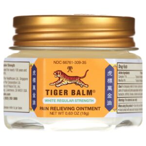 Tiger Balm Pain Relief Ointment, 0.63 oz Jar, Relief for Backaches, Strains, Sore Muscles - Image 4