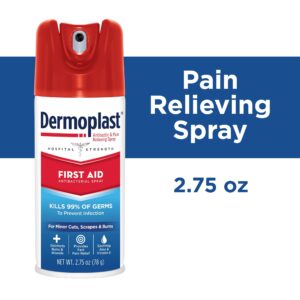 Dermoplast First Aid Spray, Antiseptic & Analgesic Spray for Minor Cuts, Scrapes and Burns, 2.75oz - Image 3