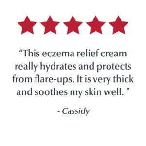 Eucerin Eczema Relief Body Cream with Colloidal Oatmeal Skin Protectant, Fragrance Free, 8 oz - Image 9