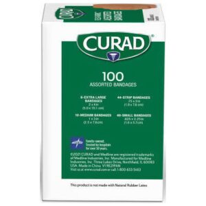 Curad Flex Fabric Assorted Size Bandages, 100 Count - Image 5