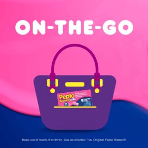 Pepto Bismol Caplets Ultra, Indigestion and Anti-Diarrhea Stomach Relief, 24 Count - Image 6