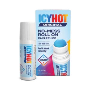 Icy Hot Original Medicated Pain Relief Liquid with No Mess Applicator, 2.5 Fluid Ounces - Image 9