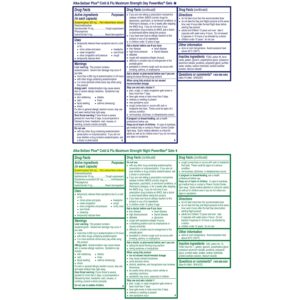 Alka-Seltzer Plus Maximum Strength Cold & Flu Medicine, Day + Night, Liquid Gels, 20 Count - Image 8