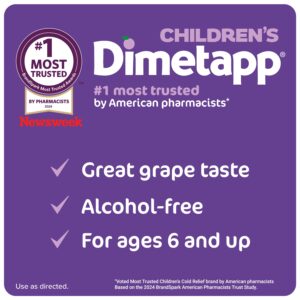 Dimetapp Childrens Cold & Cough, 4oz - Image 5