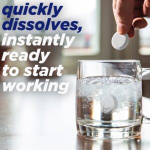 Alka-Seltzer Plus Powerfast Fizz Severe Cold & Flu Medicine, Effervescent Tablets, 24 Count - Image 3