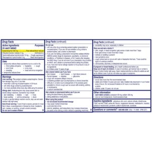 Alka-Seltzer Plus Powerfast Fizz Severe Cold & Flu Medicine, Effervescent Tablets, 24 Count - Image 11