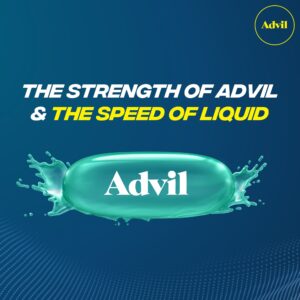 Advil Liqui-Gels Pain Relievers for Headache Relief, Fever Reducer Liquid Filled Capsules, 200 Mg Ibuprofen, 80 Count - Image 5