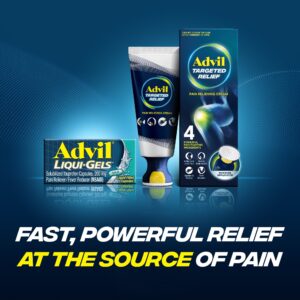 Advil Liqui-Gels Pain Relievers for Headache Relief, Fever Reducer Liquid Filled Capsules, 200 Mg Ibuprofen, 80 Count - Image 8