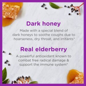 Zarbee's Children's Day Honey Cough Syrup + Immune, Berry, 4 fl. oz - Image 5
