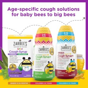Zarbee's Children's Day Honey Cough Syrup + Immune, Berry, 4 fl. oz - Image 7