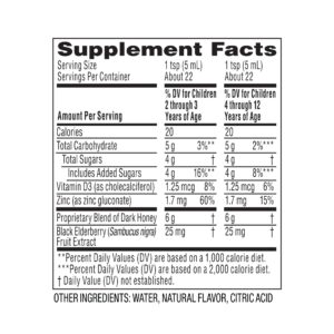 Zarbee's Children's Day Honey Cough Syrup + Immune, Berry, 4 fl. oz - Image 8