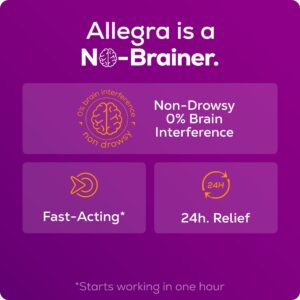 Allegra Adult 24-Hour Allergy Relief, Non-Drowsy, 180 mg Fexofenadine HCI, 15 Tablets - Image 6